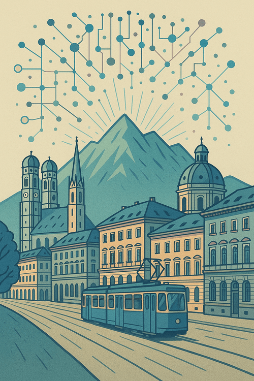 Munich event illustration